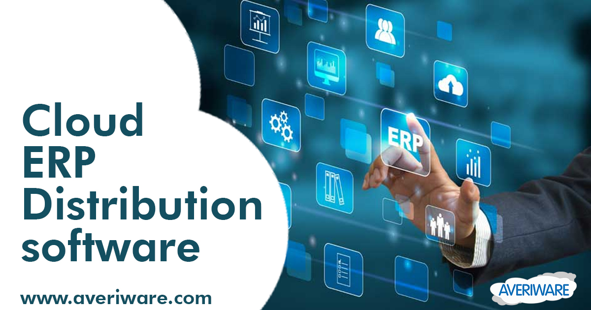 Cloud ERP distribution software solution